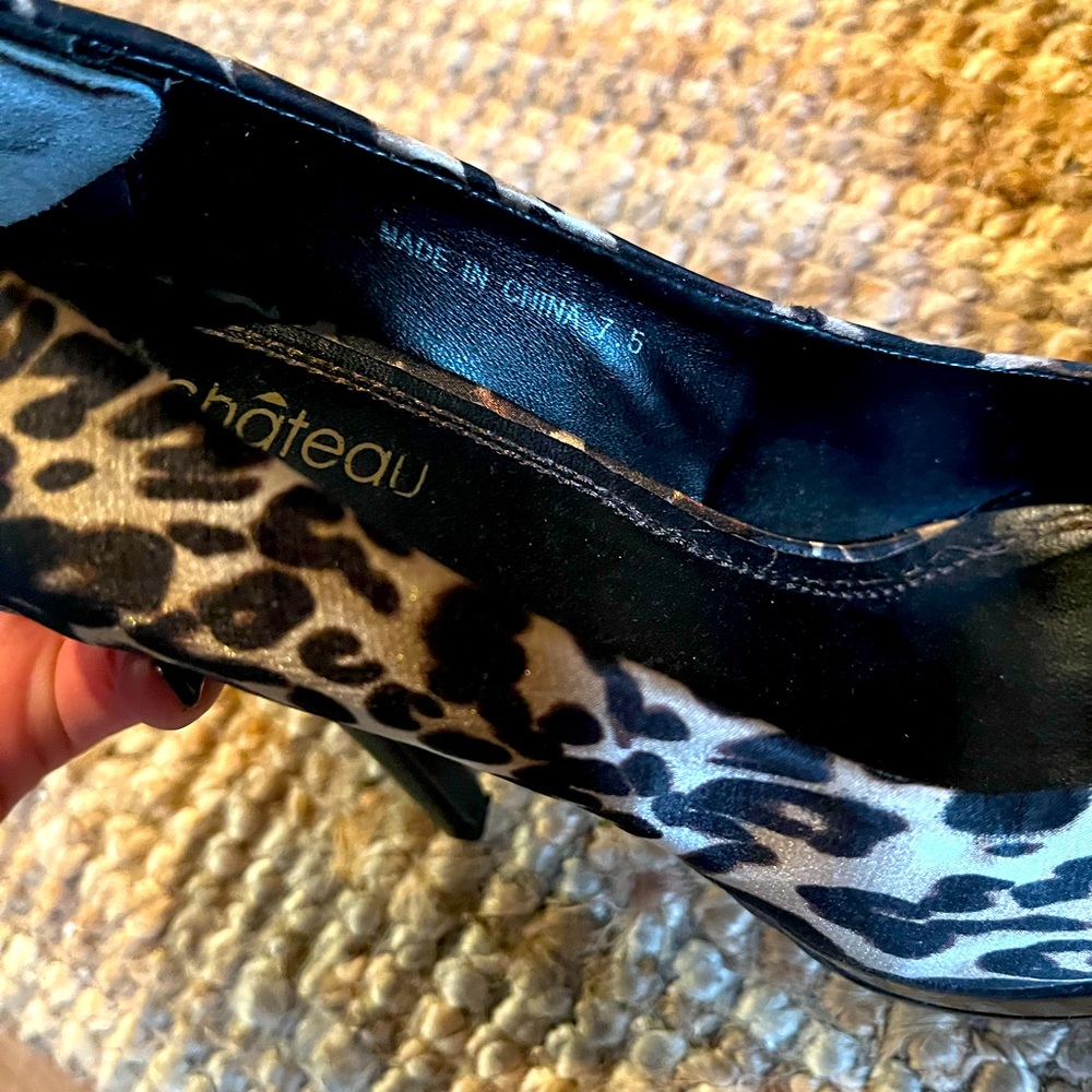 Leopard heels - Picture 2 of 5